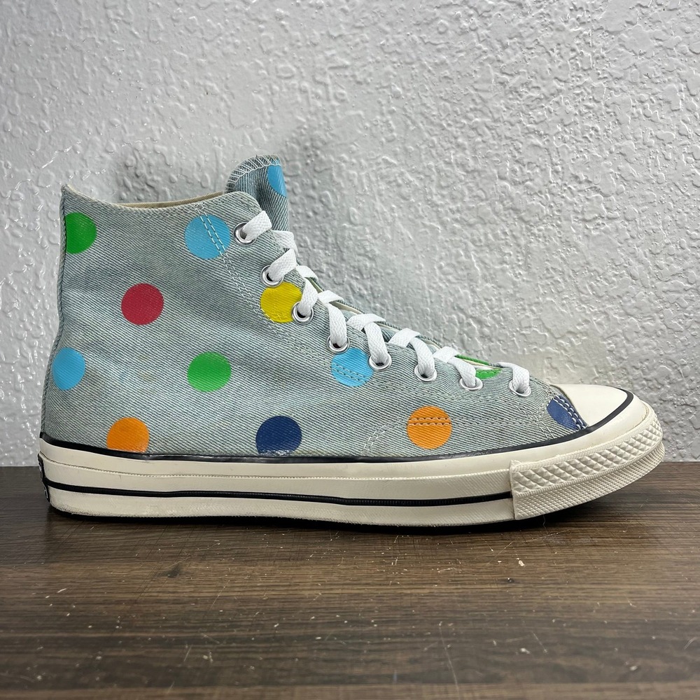 Converse Chuck 70 High Tyler The Creator Polka Dot Shoes - M 10.5 - W 12.5